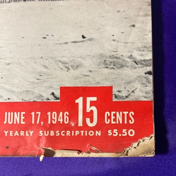 Vintage LIFE Magazine June 1946 - Picture 2 of 6